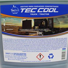 Aditivo para radiador concentrado truck verde 20l - Tecbril