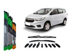    Kit Palheta Dianteiro E Traseiro Chevrolet Spin     