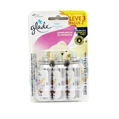 GLADE TOQUE DE FRESCOR REFIL LEMBRANÇAS DE INFÂNCIA 3X12ML