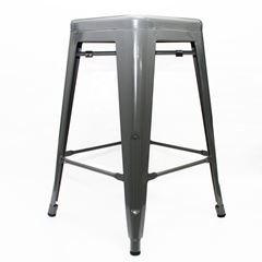 BANQUETA INDUSTRIAL MEDIUM CINZA - MOR