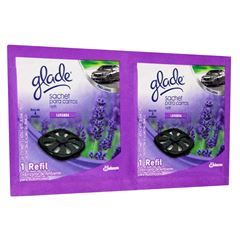 AROMATIZADOR DE VEÍCULOS SACHÊ REFIL LAVANDA 4 PARES 