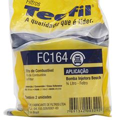 FILTRO COMBUSTÍVEL TECFIL FC164 1457431169 - BF700
