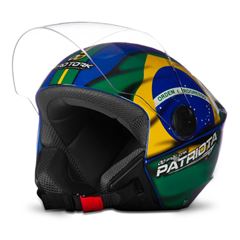 Capacete New Liberty 3 Patriota Moto AZ/VD 60 - Protork