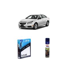 KIT FILTRO DE CABINE ARC1081 + LIMPA AR CONDICIONADO CRUZE 2012 A 2016