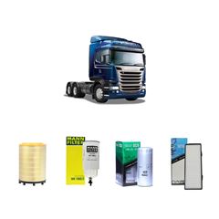 KIT DE FILTROS LINHA PESADA - SCANIA R480 480CV 2007.