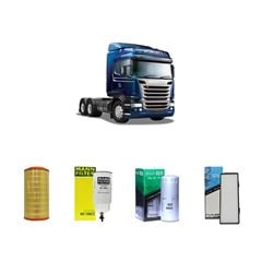 KIT DE FILTROS LINHA PESADA - SCANIA G 440 440 CV 2010 A 2017.