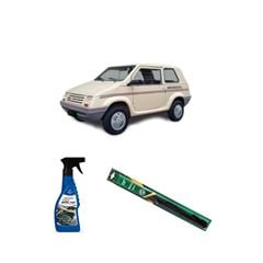 KIT LIMPA VIDROS SPRAY TECBRILHO 500ML PARA-BRISA TECBRIL + PALHETA UNIVERSAL FORTLINE 15” REDUX32 BR800 DE 1989 A 1991