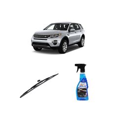 KIT LIMPA VIDROS SPRAY TECBRILHO 500ML PARA-BRISA TECBRIL + PALHETA UNIVERSAL FORTLINE 24” REDUX32 LAND ROVER DISCOVERY SPORT DE 2019 A 2022