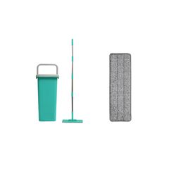 KIT FLAT MOP MULTIUSO COMPACTO LAVA E SECA LT-301 MACROLUB + REFIL MICROFIBRA PARA MOP COMPACTO LAVA E SECA 