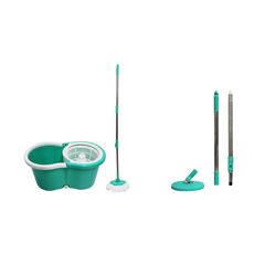 KIT SPIN MOP 2 EM 1 LT-516 MACROLUB + CONJUNTO CABO E DISCO PARA MOP GIRATÓRIO 