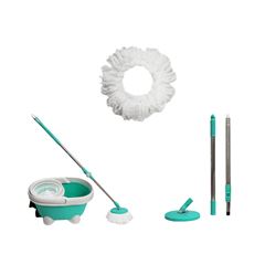 KIT SPIN MOP 4 EM 1 COM PEDAL LT-505 MACROLUB + REFIL MICROFIBRA PARA MOP GIRATÓRIO 85GR + CONJUNTO CABO E DISCO PARA MOP GIRATÓRIO 