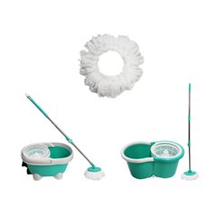 KIT SPIN MOP 4 EM 1 COM PEDAL LT-505 MACROLUB + SPIN MOP 2 EM 1 LT-516 MACROLUB + REFIL MICROFIBRA PARA MOP GIRATÓRIO 85GR 