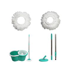 KIT SPIN MOP 2 EM 1 LT-516 MACROLUB + REFIL MICROFIBRA PARA MOP GIRATÓRIO 85GR + REFIL MICROFIBRA PARA MOP GIRATÓRIO 120GR + CONJUNTO CABO E DISCO PARA MOP GIRATÓRIO