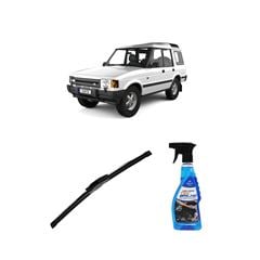 Kit Limpa Vidros Spray Tecbrilho 500mL Para-Brisa Tecbril + Palheta New Sportline 18” Redux32 Land Rover Discovery de 1989 a 1998