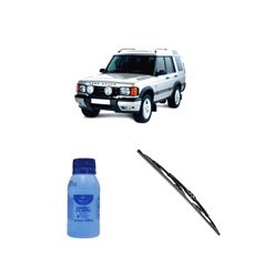 Kit Limpa Vidros Visão Clara 100ml Tecbril + Palheta Fortline 21” Redux32 Land Rover Discovery de 1999 a 2002