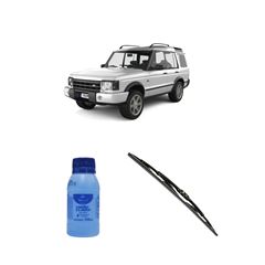 Kit Limpa Vidros Visão Clara 100ml Tecbril + Palheta Fortline 22” Redux32 Land Rover Discovery de 2003 a 2004