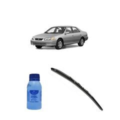 Kit Limpa Vidros Visão Clara 100ml Tecbril + Palheta Totalclip 20” Redux32 Toyota Corolla Wagon de 1992 a 2001