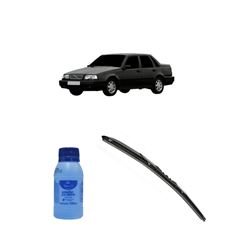 Kit Limpa Vidros Visão Clara 100ml Tecbril + Palheta Totalclip 20” Redux32 Volvo 460 de 1990 a 1996