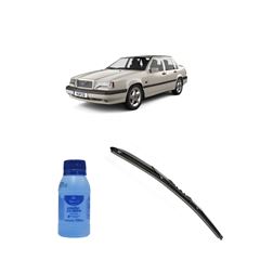 Kit Limpa Vidros Visão Clara 100ml Tecbril + Palheta Totalclip 20” Redux32 Volvo 850 de 1991 a 2006