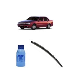 Kit Limpa Vidros Visão Clara 100ml Tecbril + Palheta Totalclip 20” Redux32 Volvo S70 de 1997 a 2000