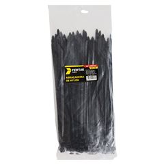 PACOTE ABRAC NYLON PRETA 4,8  X 200 -  100 PCS