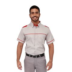 Camisa Executiva Masculina Vermelha G n.4 - Macrolub