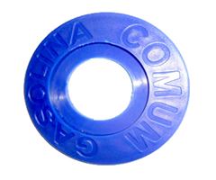 Disco de identificação de combustível Azul Gasolina Comum - Zarzur