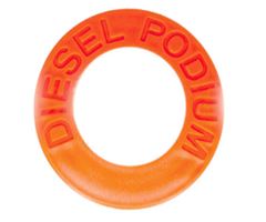 Disco de identificação de combustível laranja Diesel Podium - Zarzur