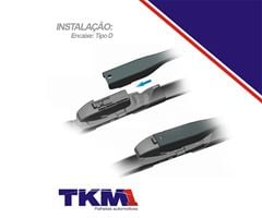  PALHETAS LIMPADOR PARA-BRISA ESPECÍFICA T2218G S10 TRAILBLAZER 2012   